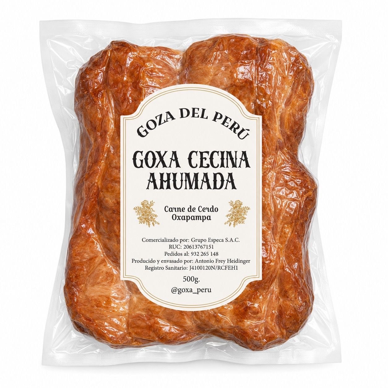 Cecina ahumada