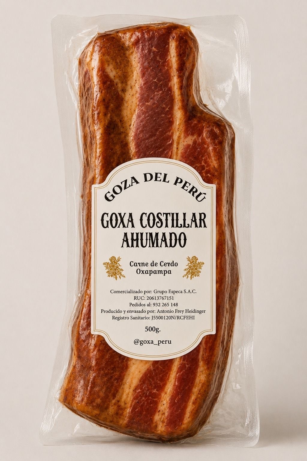 Costillas ahumadas