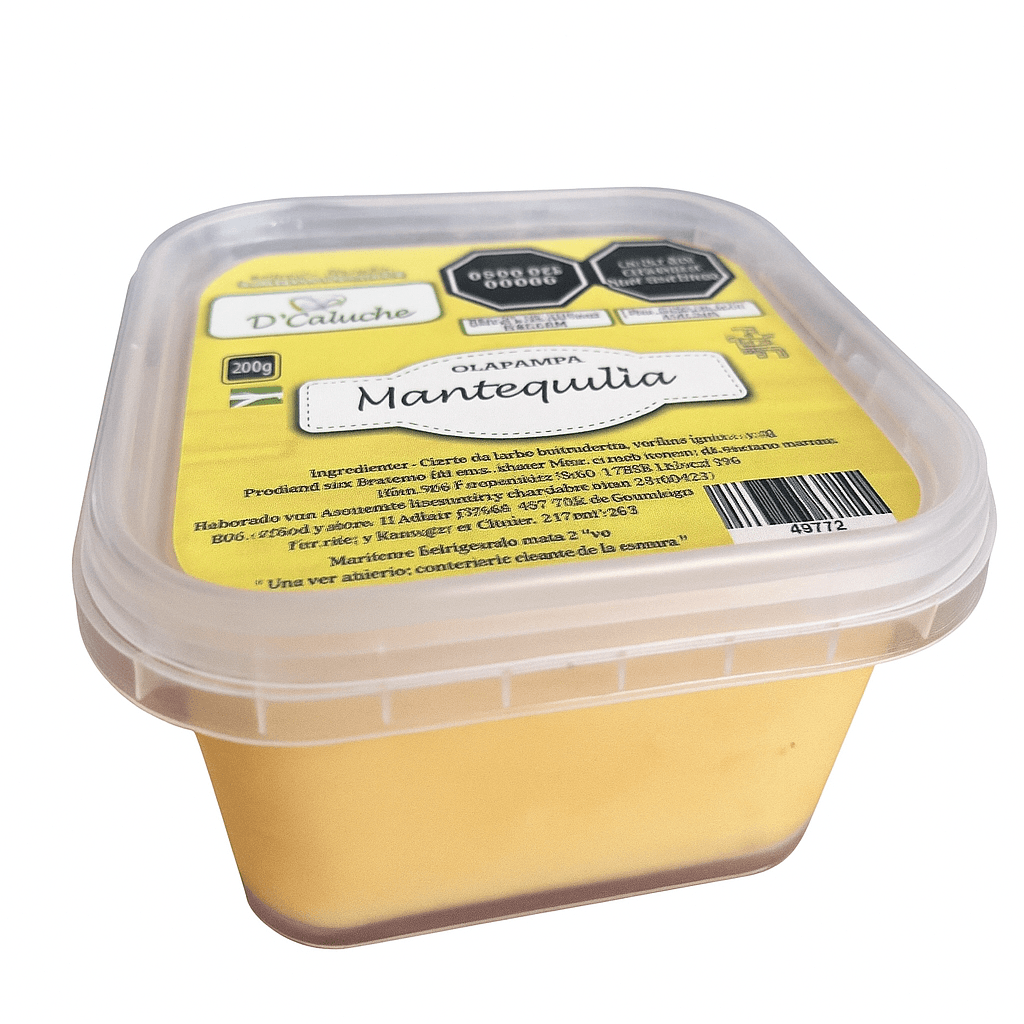 Mantequilla artesanal