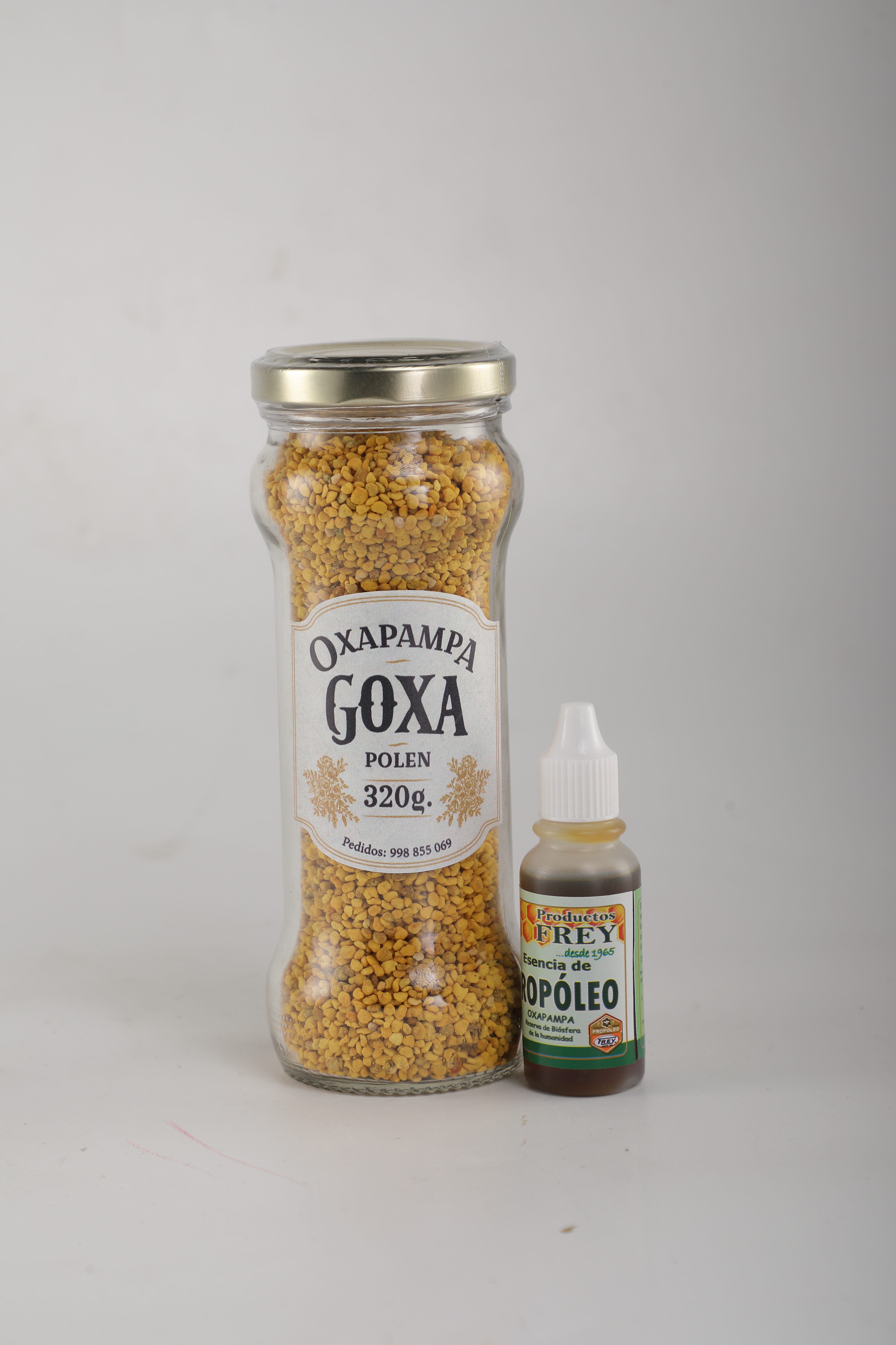 Pack de miel, polen y propóleo